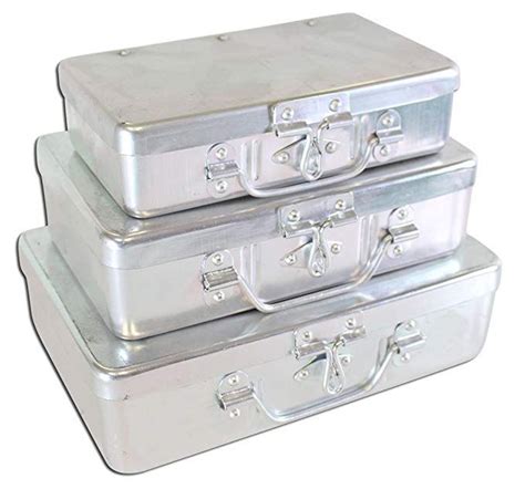 metal storage box ebay|aluminum storage boxes with lids.